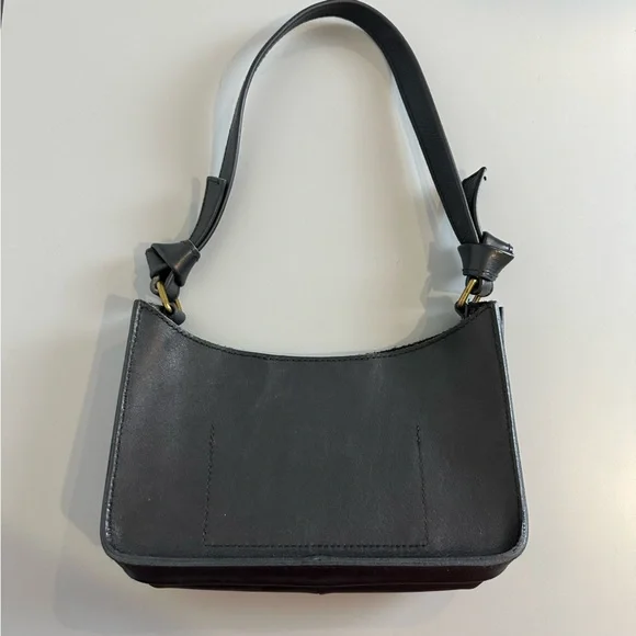 Madewell The Sydney Shoulder Black Leather Hobo Bag - Picture 2 of 7